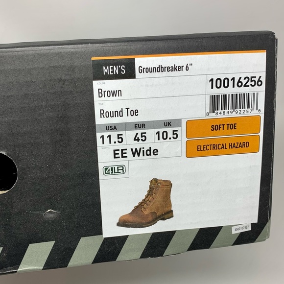 *Empty Box Ariat Work Mens Boots 11.5 Storage Box Only Groundbreaker 6” - Picture 2 of 11